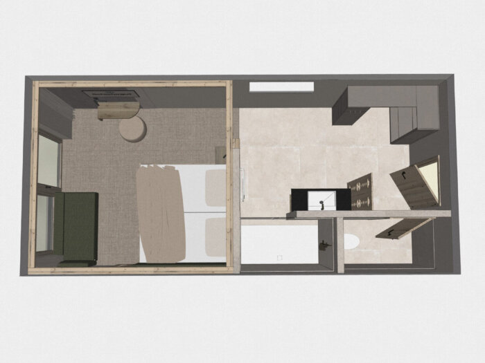 Grundriss Alpenrose