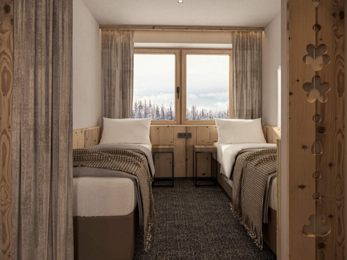 Verstellbare Betten Suite Schiefergut Family Resort