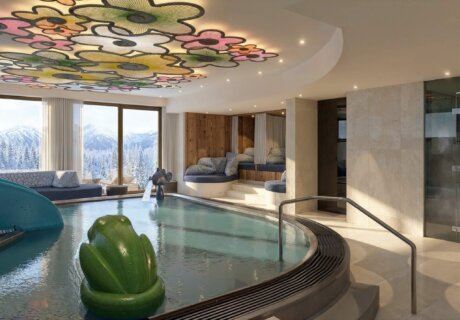 Poolbereich im Schiefergut Flachau