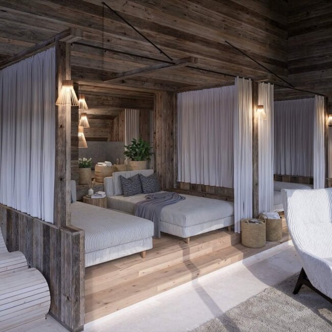 Ruhebereich im Schiefergut Family Resort 4-Sterne Hotel in Flachau