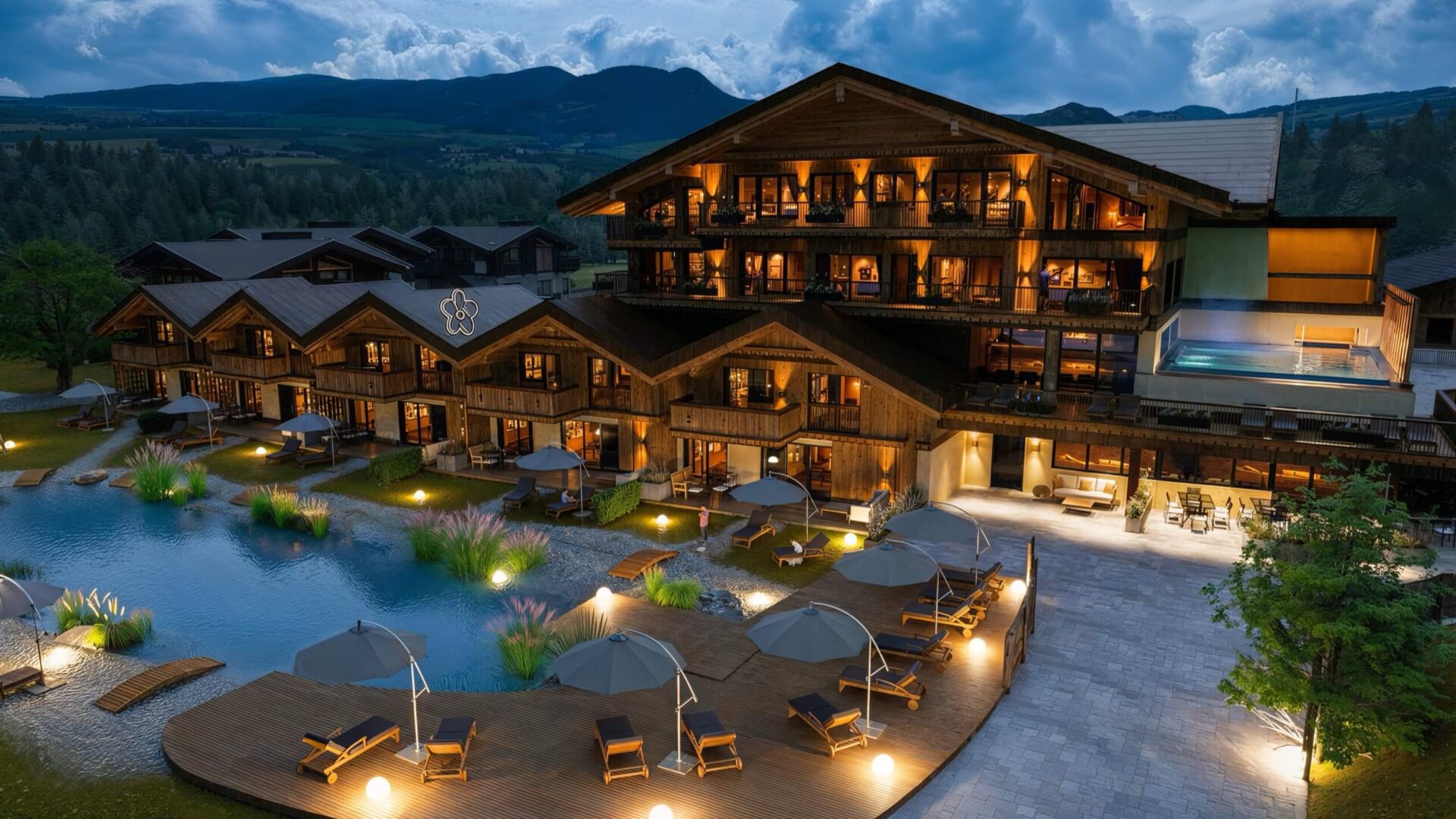 Das Schiefergut Family Resort 4-Sterne Hotel in Flachau im Sommer