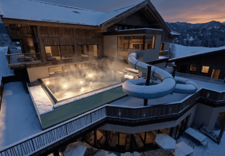 Infinity Pool & Wasserrutsche